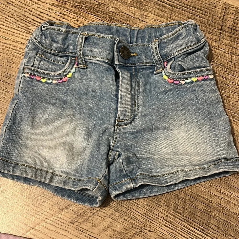 Assorted Girls Denim and‎ Cotton Shorts Set